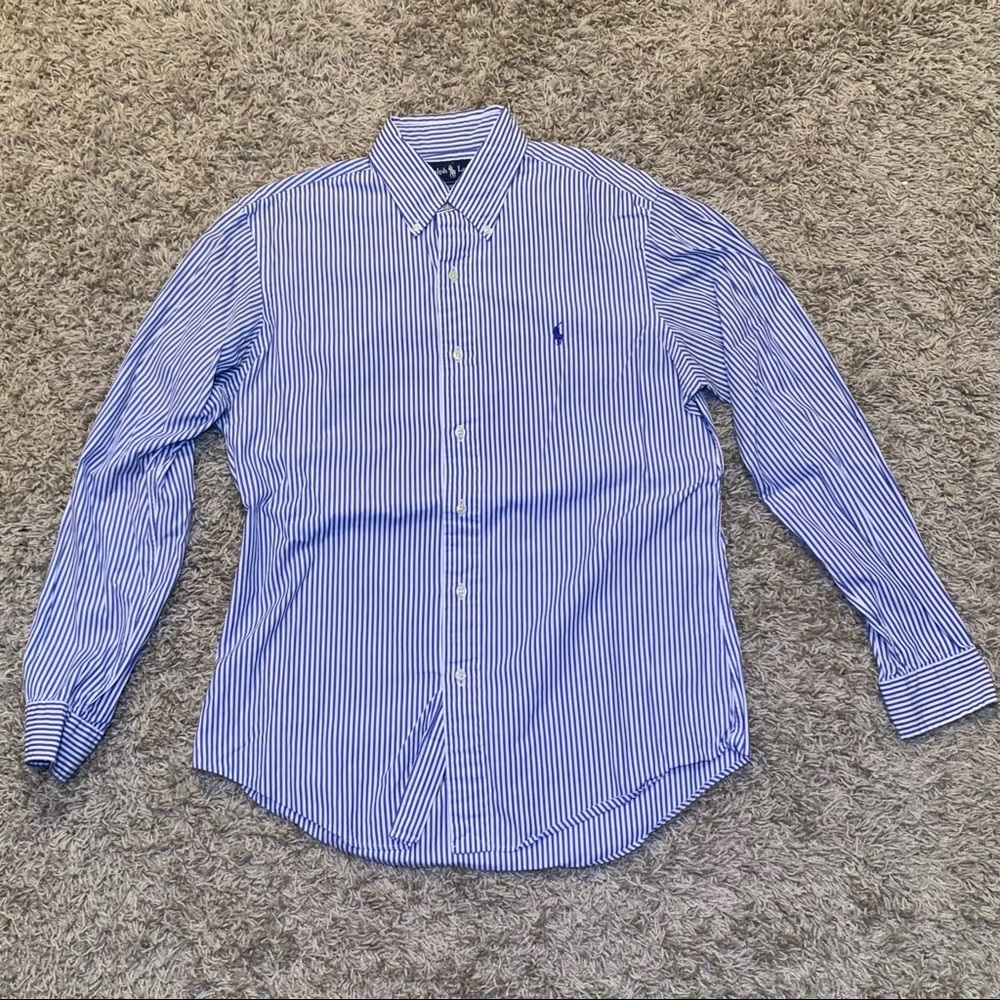 Men’s Medium Polo Button Down Shirt